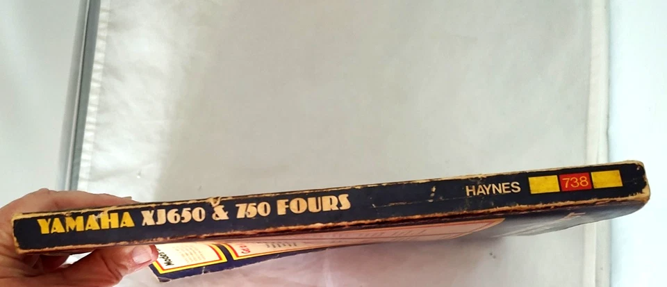 Manual de servicio/reparación/rendimiento de moto HAYNES YAMAHA XJ650 & 750 80-82 Foto 2 de 4