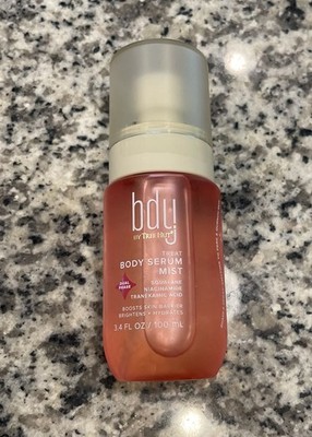 bdy Body Serum Mist Tree Hut Boosts Skins Barrier Brightens Hydrates 3.4 oz