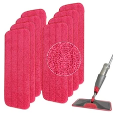 Replacement Microfiber Mop Pad for Rubbermaid Reveal Spray Mop - 8 Pack 16.5"...
