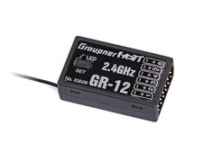 Graupner GR-12 HoTT 2.4 GHz 6-Kanal Empfänger #33506