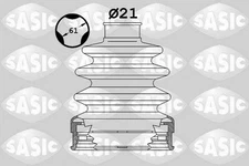 Transmission Side SASIC 1906059 Bellows Kit, Drive Shaft for Ford