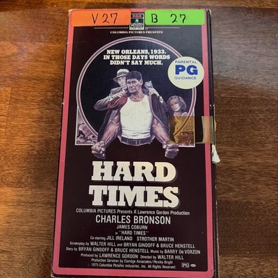 Hard Times VHS 1975 RCA Full Flap Charles Bronson  Buy 2 Get 1 Free