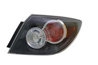 RüCklicht Rechts FüR Mazda 3 Bk 2006-2009 Schwarz Heckleuchte RüCkleuchte