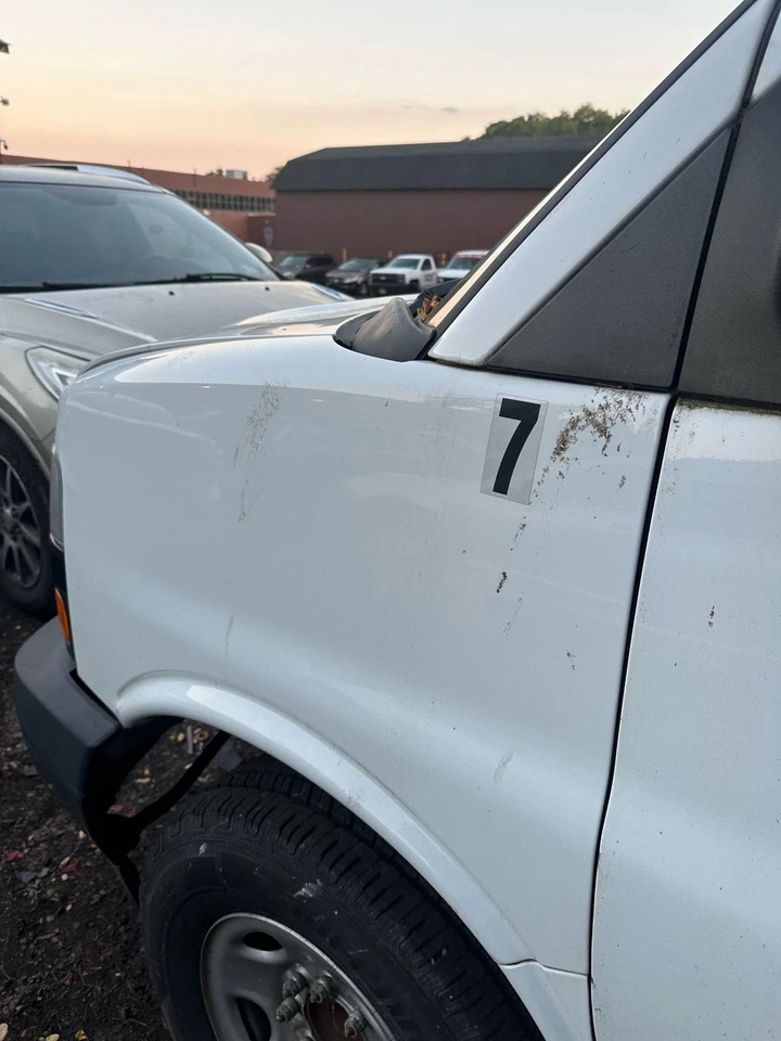 Used Front Left Fender fits: 2018 Chevrolet Express 2500 van Front Left Grade A - Image 2 of 4