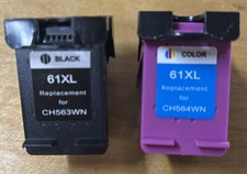 61XL Ink Cartridge Compatible with HP 61XL Deskjet 1000 1010 1050 1512 2050 2510