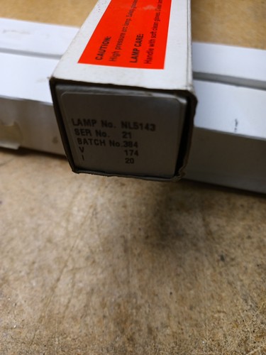 Quantum High Pressure Laser Lamp Krypton Arc Flashlamp NL5143 - Picture 2 of 2