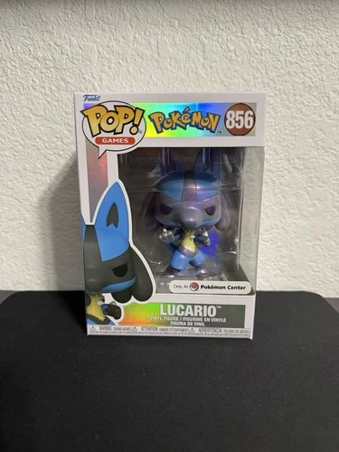 Funko Pop Pokémon Lucario Pearlescent Pokemon Center Exclusive