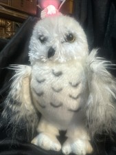 Douglas Snow Owl Plush Stuffed Animal Toy 2021 realistic cuddly 8 Hogwarts Vibe