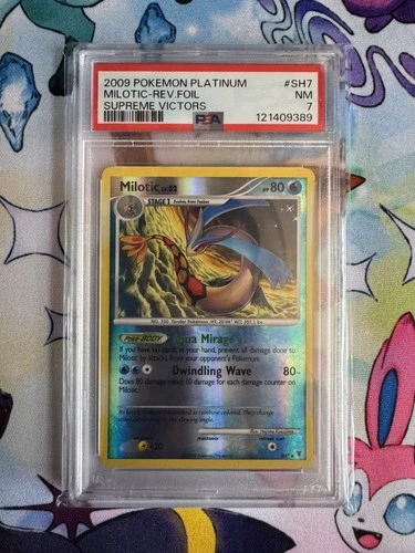 Milotic SH7-12 Supreme Victors Reverse Holo PSA 7