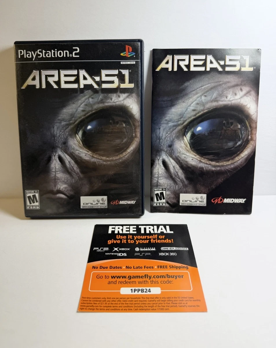 Sony PlayStation 2 NTSC-U/C US/CA Video Games) Area 51 for sale | eBay