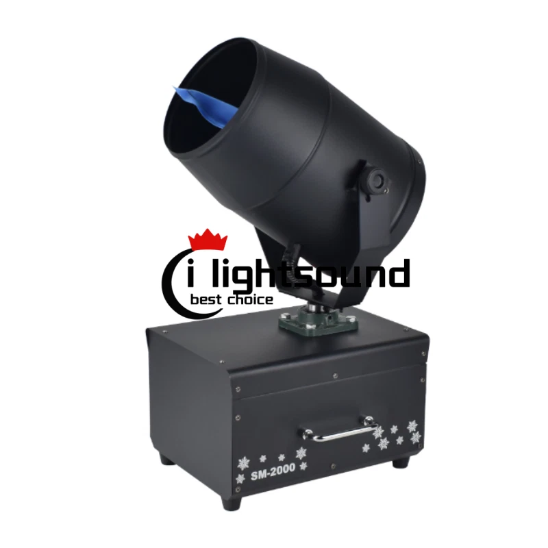 Stage Equipment Snow Maker Machine Portable Snowflake Machine Realistic Effect - Image 4 of 4