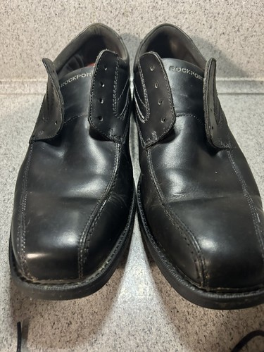 Chaussures Oxford Sperry Top Sider Harpin Lace – Taille US 13 Youth – Cuir Noir – Sans Boîte