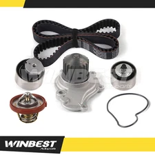 Timing Belt Kit Water Pump Thermostat for 97-02 Chrysler Dodge Plymouth 2.4L New