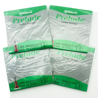 Daddario Prelude Violine 1/16 Saitensatz J810 - mittlere Spannung - kostenloser UK-Versand