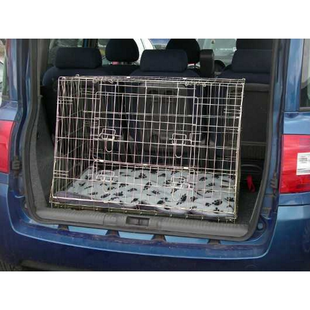 Sloping Dog pet puppy travel training cage crate transporter for  Fiat Multipla