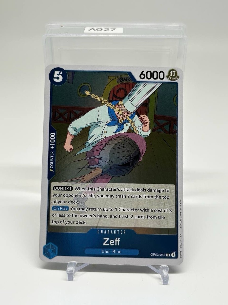 Zeff - OP03-047 - NM - One Piece TCG English | eBay