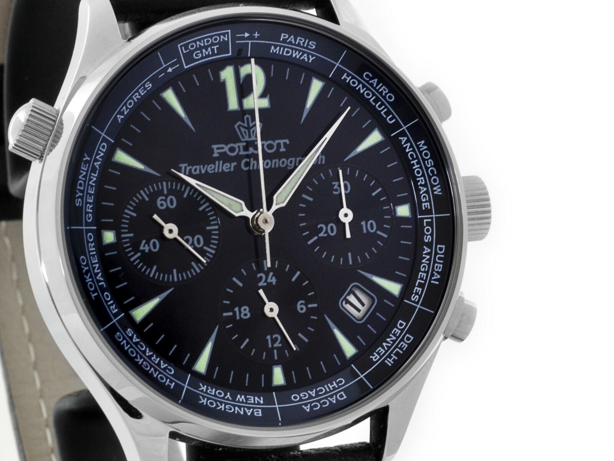 POLJOT CHRONOGRAPH 31681 SAMMLER SET TRAVELLER 31681/1743631