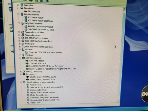 Dell Precision 670 *DUAL Intel Xeon 2.8GHz 4GB 250GB WinXP SP3 LOADED Tested - Picture 9 of 24