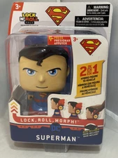 DC Superman Lock N’Roll Pals (Hybrid Figure To Vehicle Toy) - Brand New