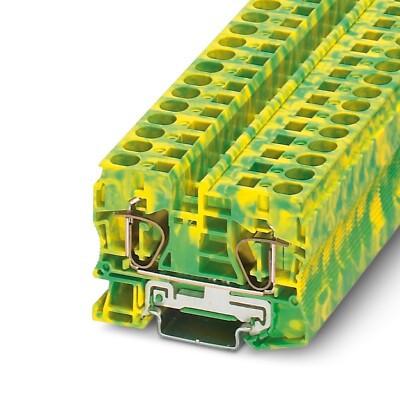 2pcs~ 100pcs ST10 3036136 ST 10-PE - Ground terminal PHOENIX