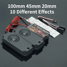 Speakers Motor Engine Sound Accelerator Simulator for 1/10 RC Crawler TRX4 SCX10