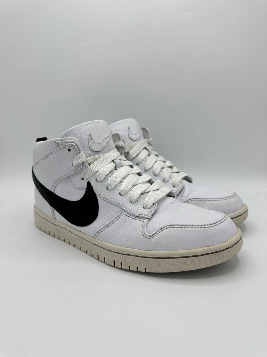 Riccardo Tisci x NikeLab Dunk Lux Chukka White Black for  display picture 3