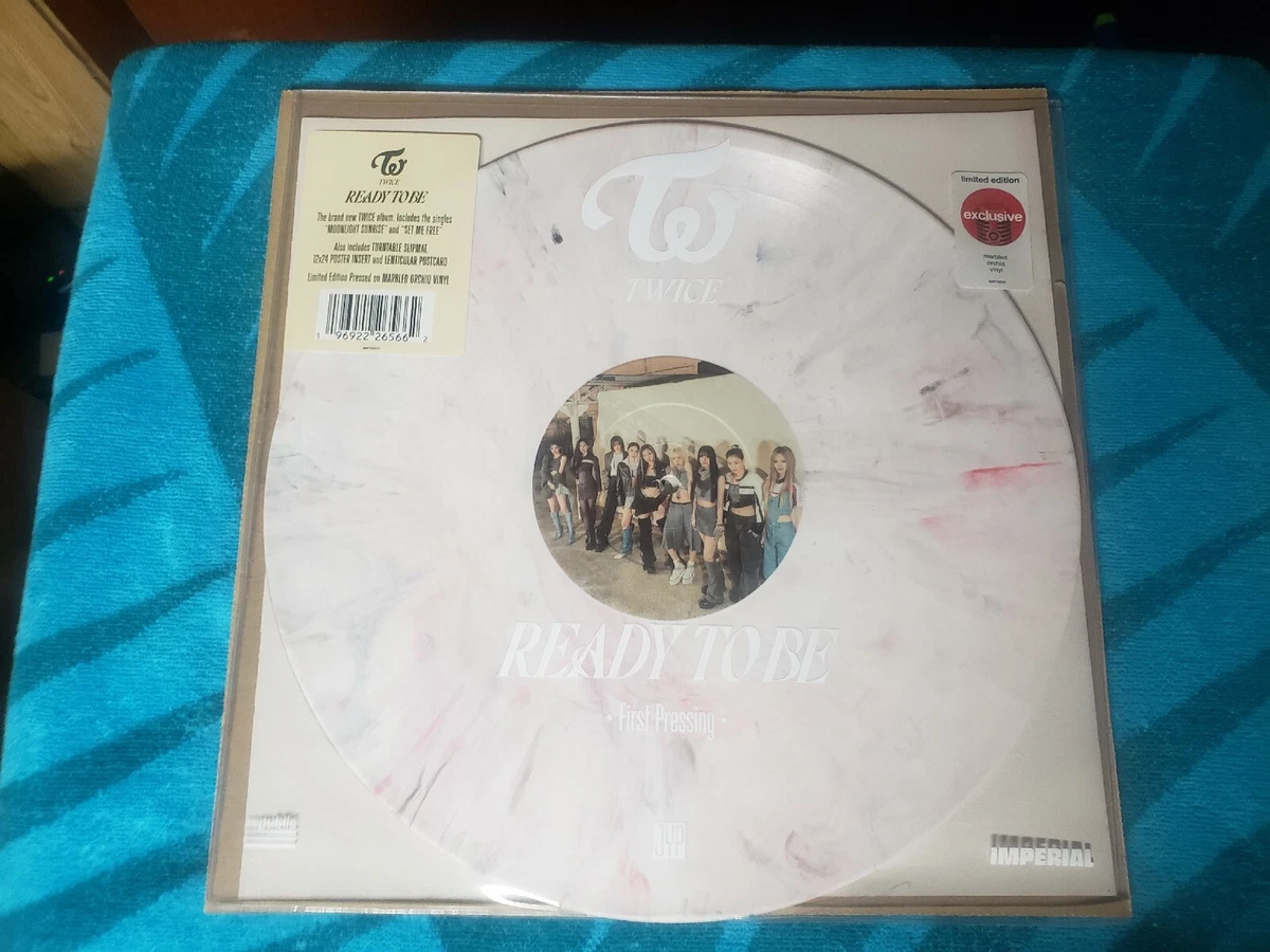 TWICE Ready To Be Marble Orchid Color Vinyl LP Target Exclusive LIMITED EDITION