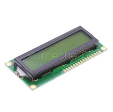2/5/10PCS 1602 16x2 HD44780 Character LCD Display Module LCM Yellow Backlight