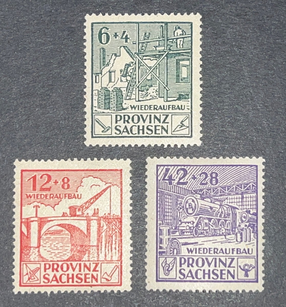 stamps 2.1～ Travelstamps: GERMANY SAXONY STAMPS Soviet Zone, SCOTT #13NB1
