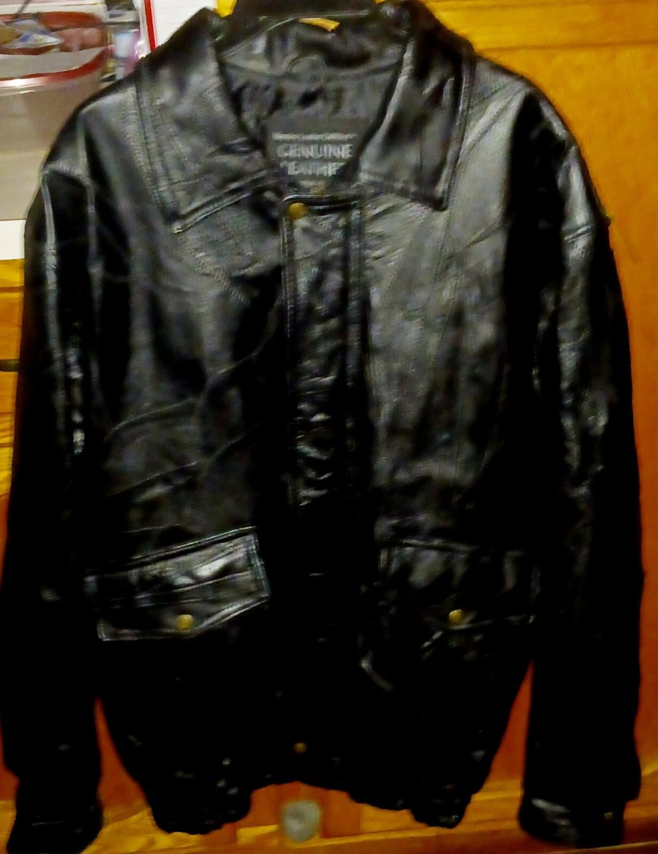 VINTAGE NAPOLEON GENUINE HAND CRAFTED REAL LEATHER JACKET VINTAGE NAPOLEON GENUINE HAND CRAFTED REAL LEATHER JACKET
