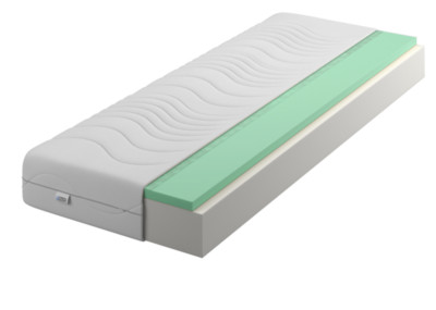IZER Matratze 20cm Schaumstoffmatratze H2 / H3 Silver + Kaltschaum
