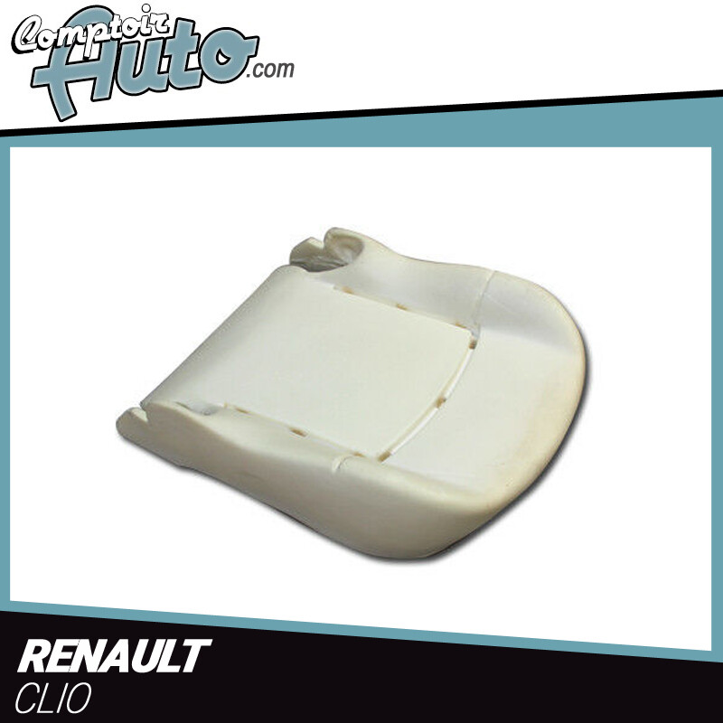 Mousse d'assise avant pour Renault Clio - Mousse de siège auto de remplacement noire