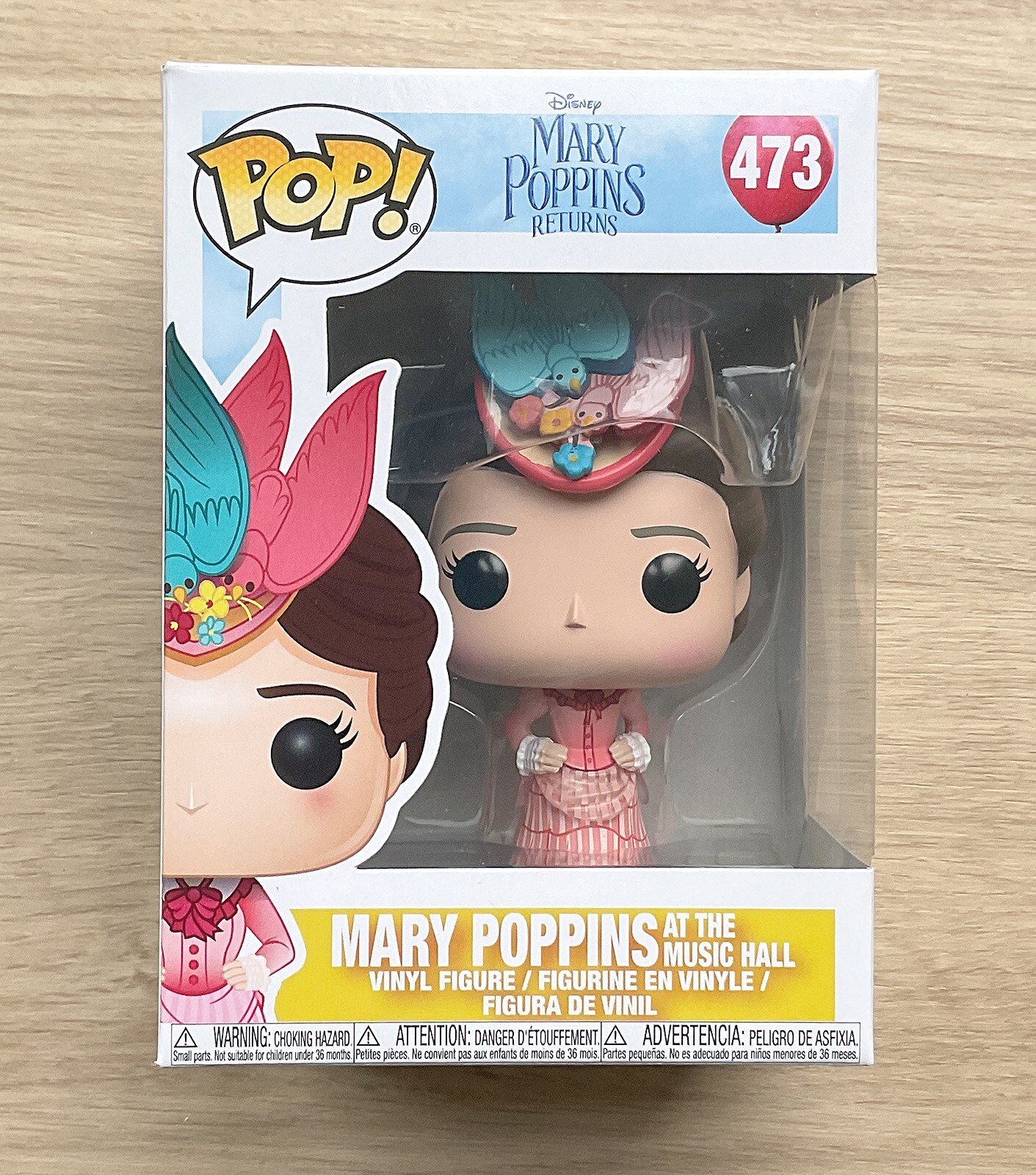 Funko Pop Disney Mary Poppins At The Music Hall #473 + Protector Gratis