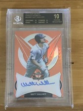 /35 BLACK LABEL BGS 10 POP 1 2019 LEAF VALIANT MATT WALLNER AUTO #32/35