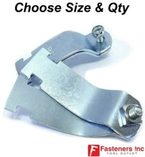 Rigid Pipe Clamp for Unistrut Channel Electro Galvanized Zinc Strut Choose Size
