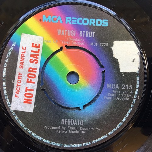 Deodato - Medley: Caravan / Watusi Strut - MCA 215 Ex Condition A1/B1 Sample