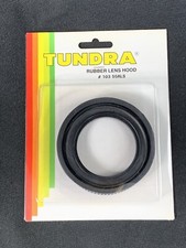 Tundra Satter Rubber 55mm Lens Hood Screw On Collapsable New In Package