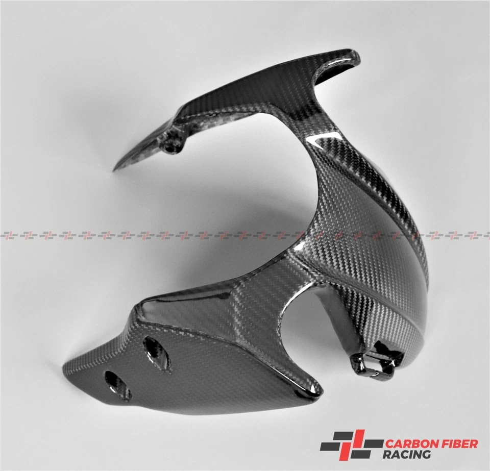 Guardabarros delantero Ducati Hyperstrada 2014 - 100 % fibra de carbono Foto 2 de 4