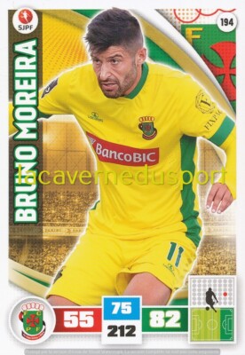 194 BRUNO MOREIRA PACOS DE FERREIRA CARD PANINI LIGA NOS 2015 2016 ADRENALYN XL