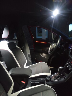 MaXtron Set Completo Illuminazione Interna LED Per Seat Leon 5F - 10 Pezzi, 6000K Bianco Freddo, Plug & Play - 3