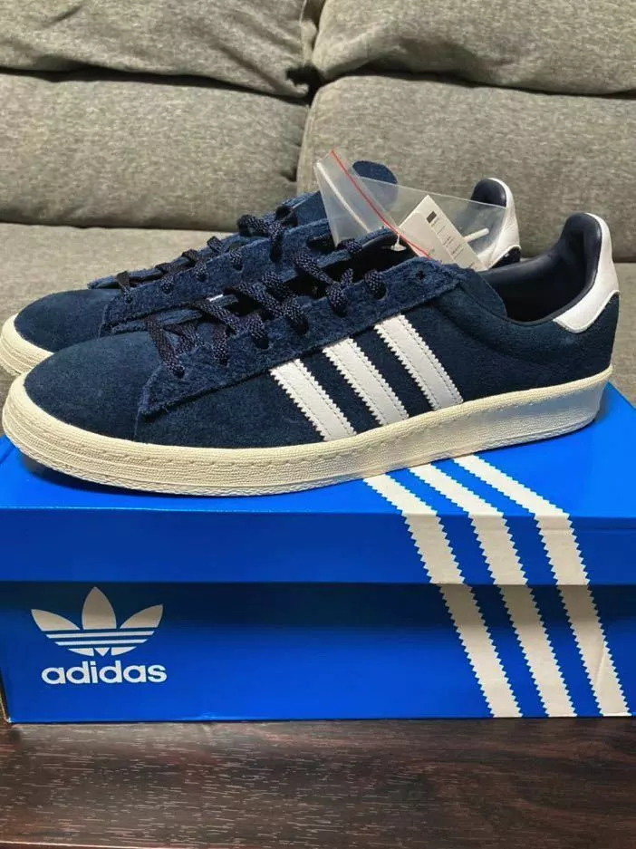 Adidas Campus 80s Color Blue Suede FV0488 Sneaker New | eBay