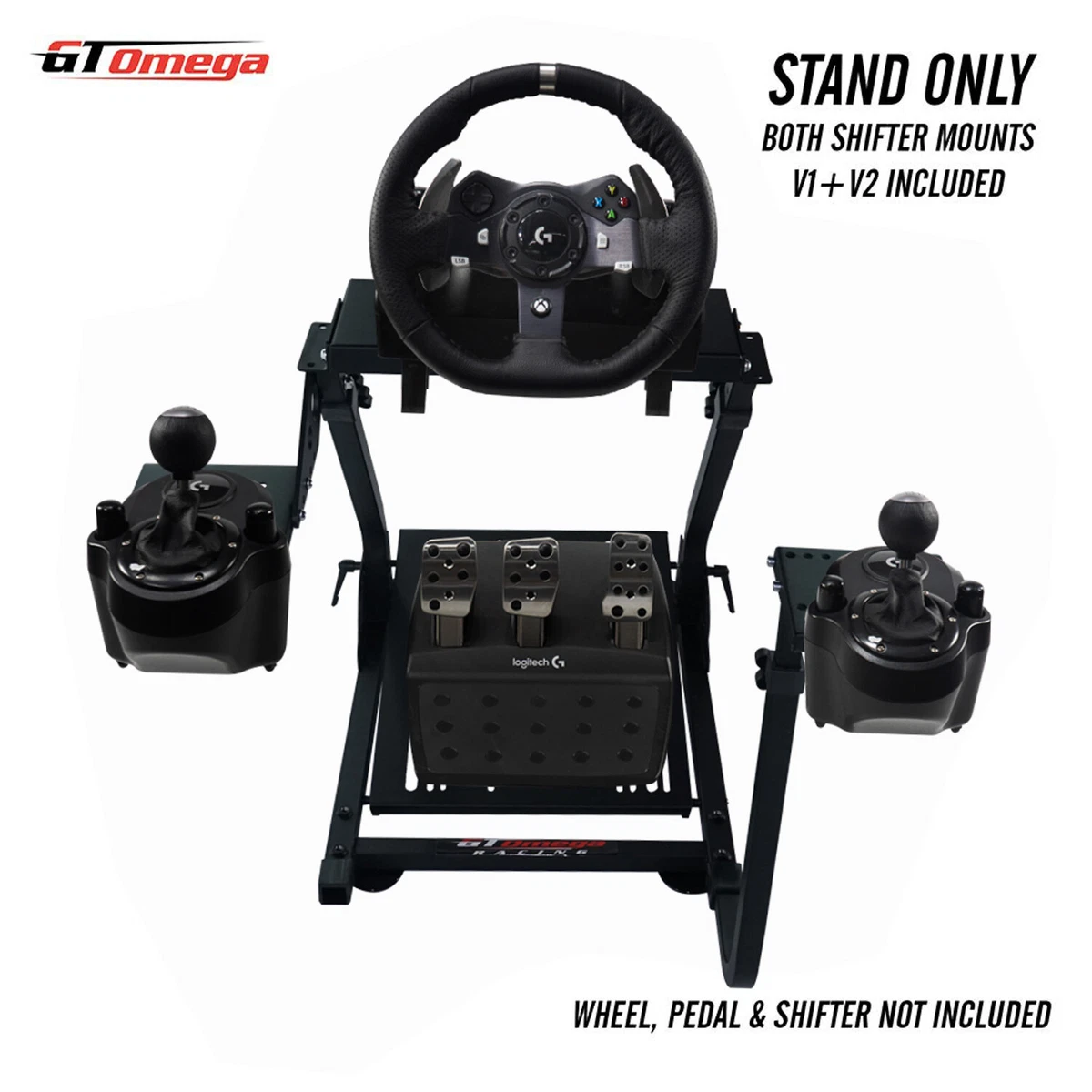 GT Omega Steering Wheel stand PRO For Logitech G920 Racing wheel & shifter  V2 616641771645