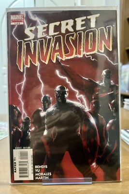 Secret Invasion #1-#8 Complete Series Set (Marvel Comics 2008) NM