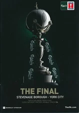 FA Trophy Final 2009 Stevenage v York City - Official programme