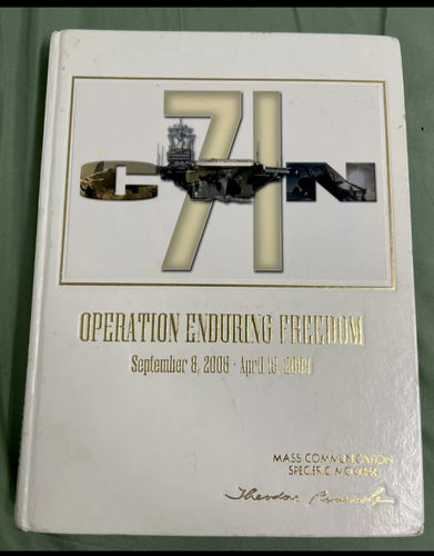 USS Theodore Roosevelt (CVN 71) 2008-2009 Einsatz Kreuzfahrtbuch
