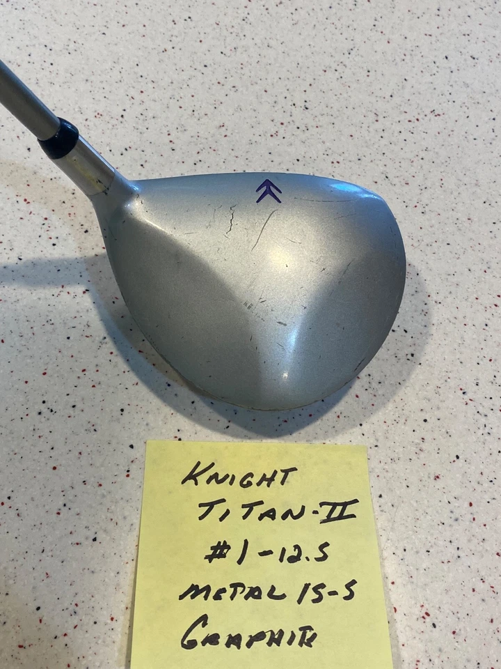 Knight TITAN-II High Power 12.5° 1 Driver 44.5 " RH INTEGRA Graphite Shaft #105 - Image 3 of 4
