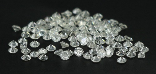 Diamante redondo natural suelto color G-H I1 I3 claridad 0,90 a 1,00 mm 100 piezas Q07 - Imagen 3 de 7