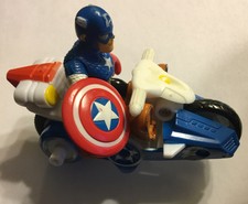 playskool heroes captain america victory launcher