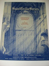 Sera di Natale Melchiorre Mauro-Cottone Serie Santa Cecilia Organo Spartiti