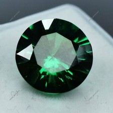 8 Ct Natural Tsavorite Garnet Round Cut Green Certified Loose Gemstone